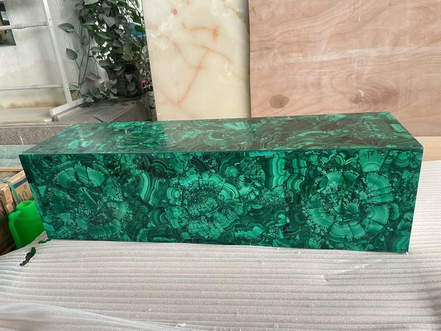 Custom Backlit Agate & Semiprecious Stone